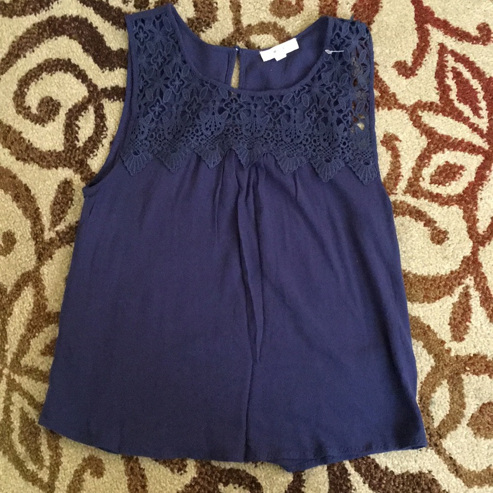 Beautiful Navy Top